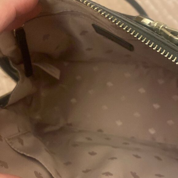 Kate Spade Satchel Patterson Drive Pebble Leather Medium Dome Handbag (Green) - Picture 7 of 9